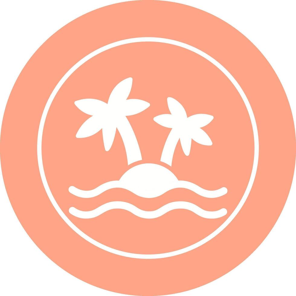 Island Vector Icon