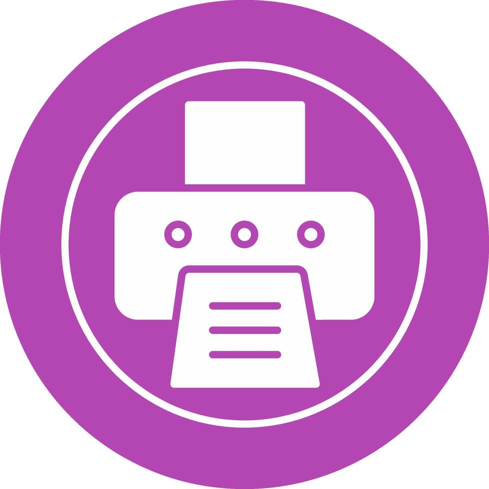 Print Vector Icon