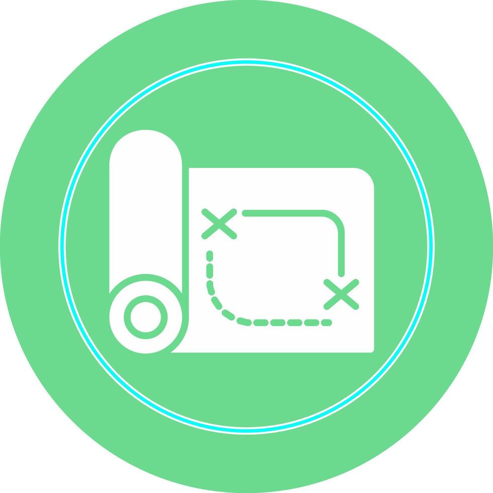 Pirate Map Vector Icon