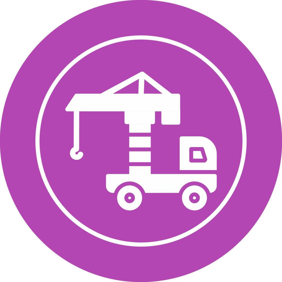 Lifter Crane Vector Icon