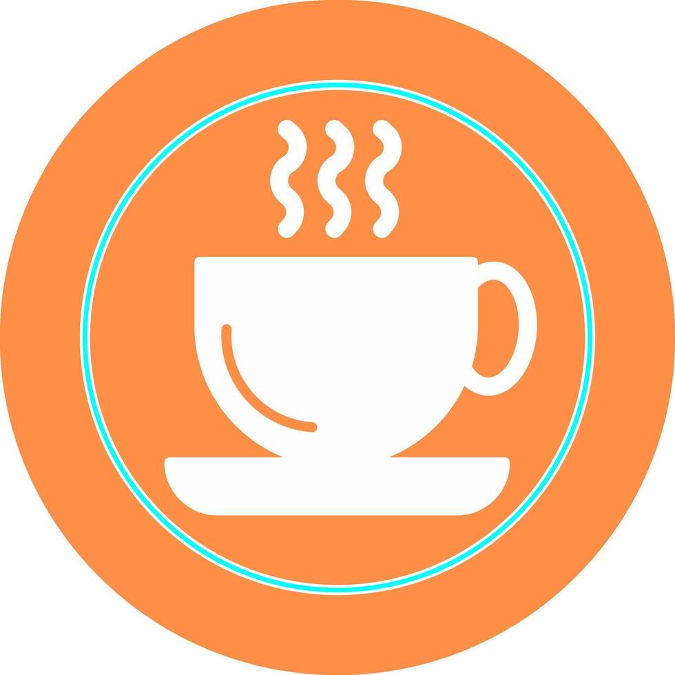 icono de vector de taza de café