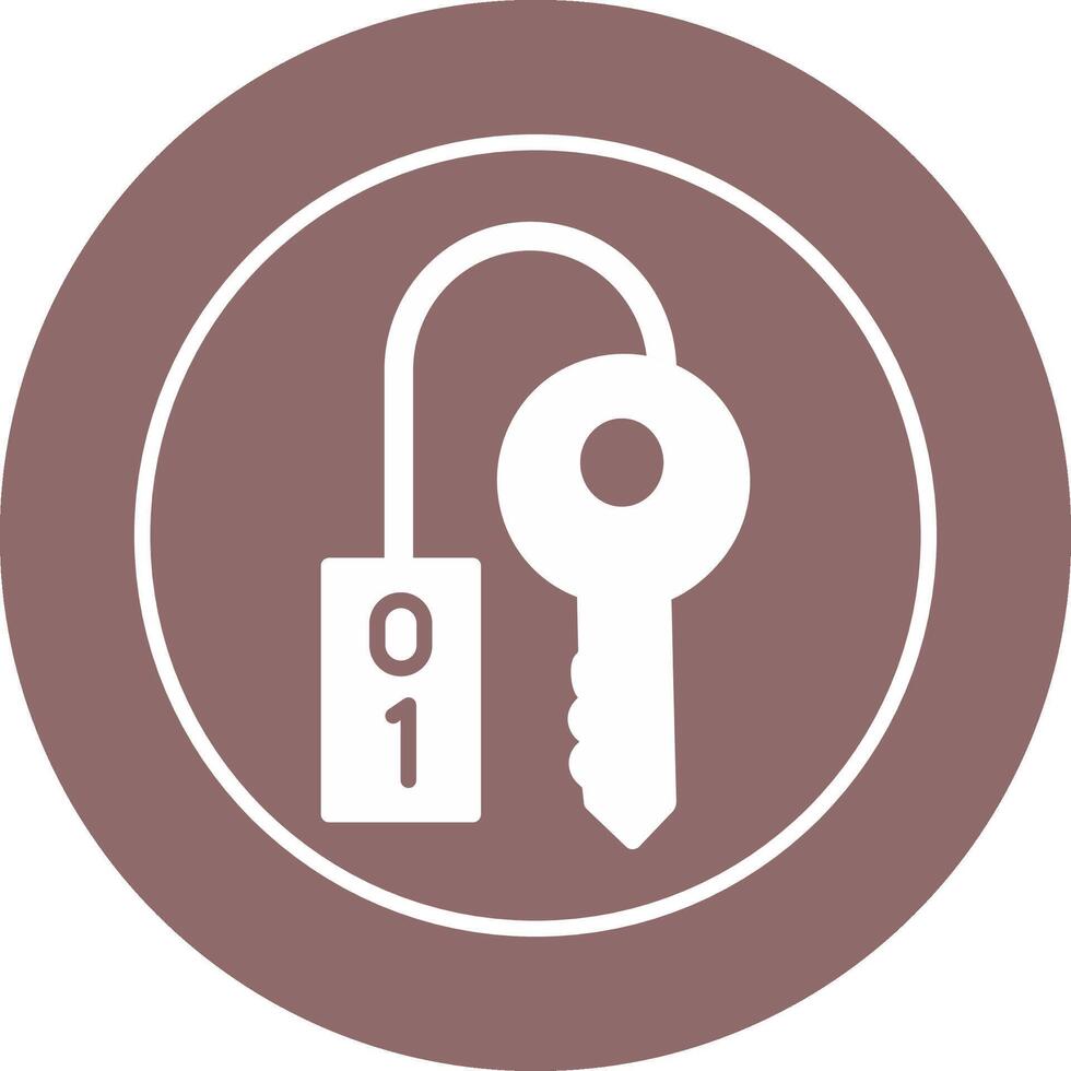 Hotel Keys Vector Icon