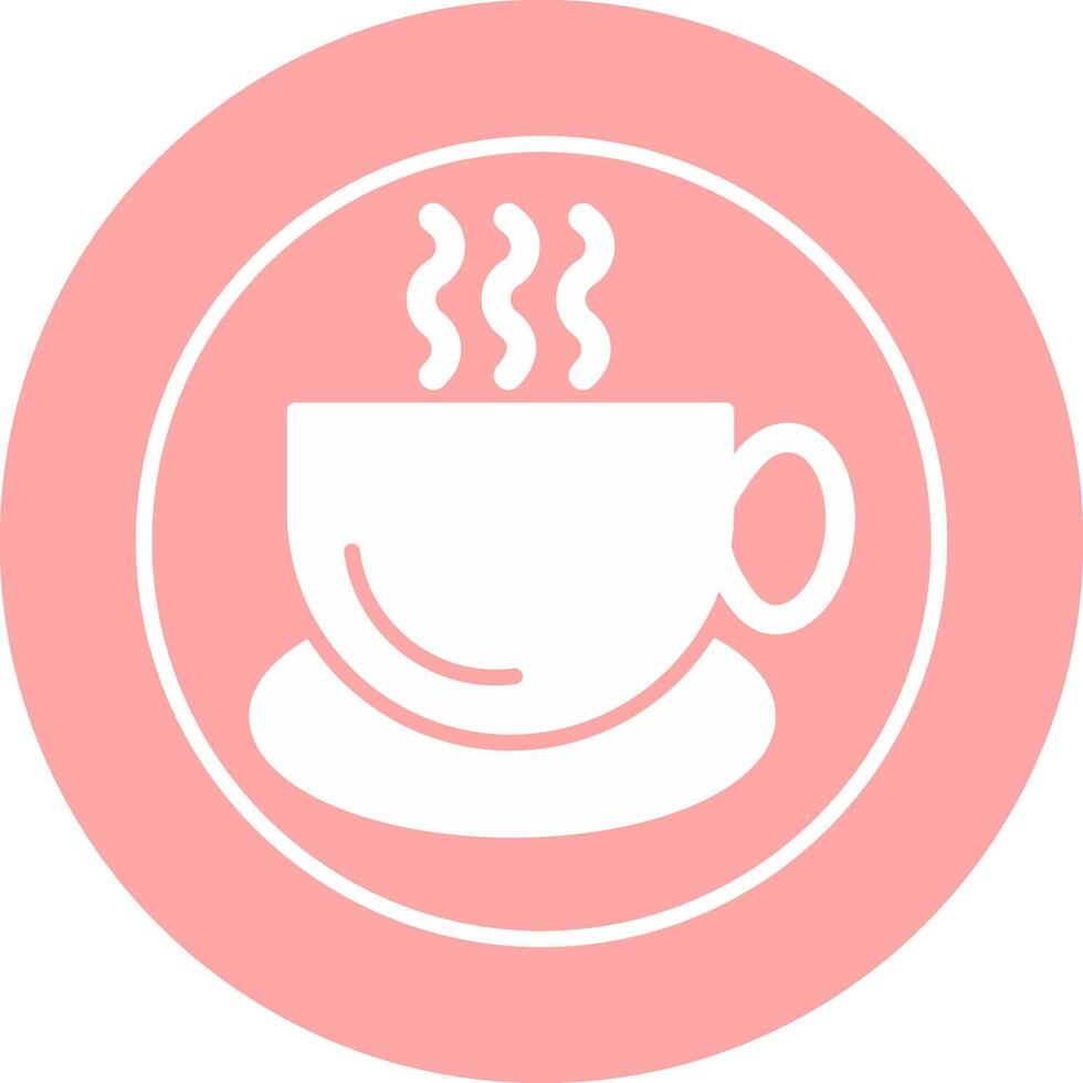 icono de vector de taza de café