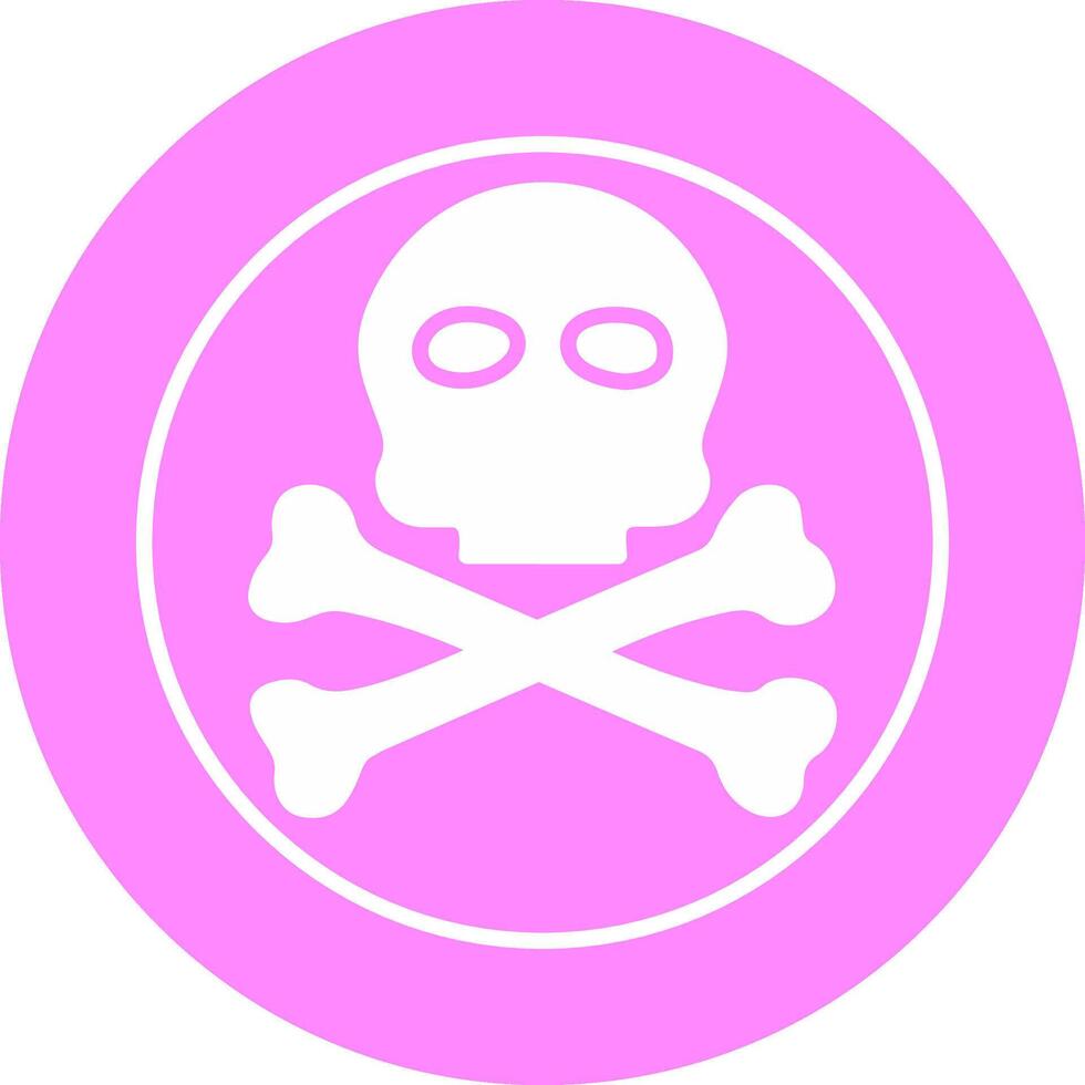 Pirate Skull I Vector Icon