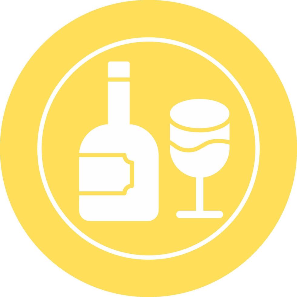 icono de vector de vino