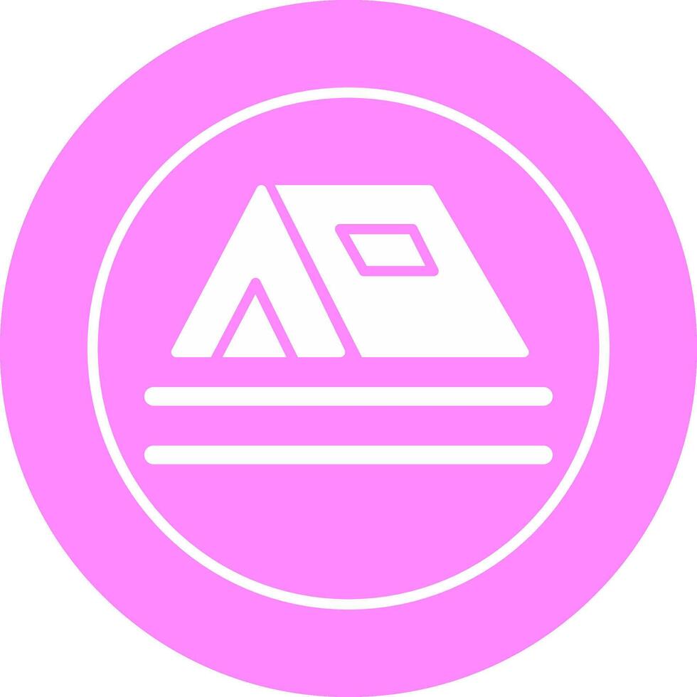 Tent Vector Icon