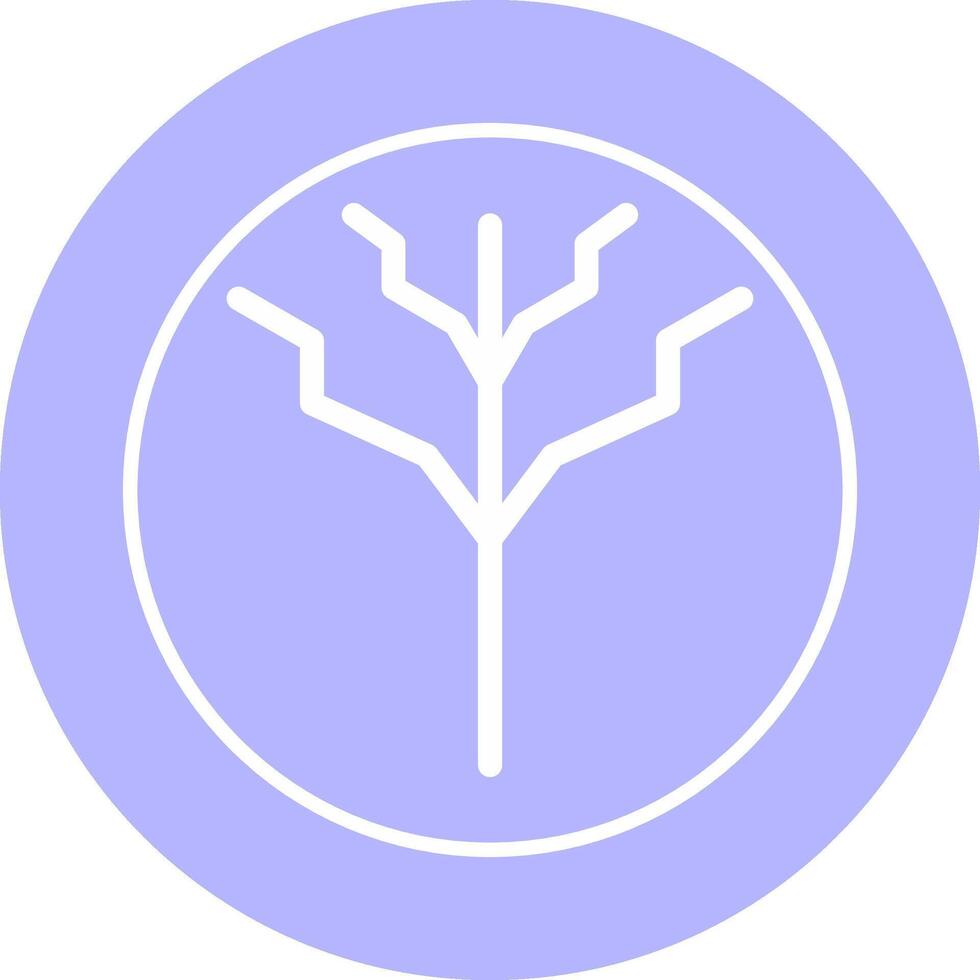 Tree with no leaves Vector Icon