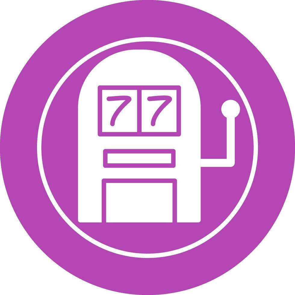 Slot Machine Vector Icon