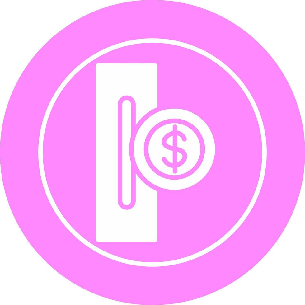 Slot for Coins Vector Icon