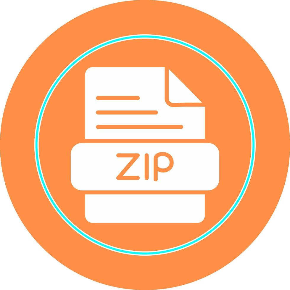 ZIP Vector Icon