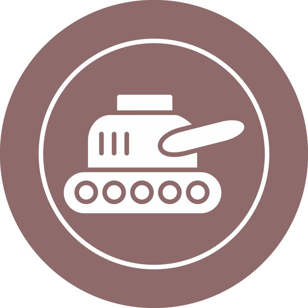 Tank Exhibit Vector Icon