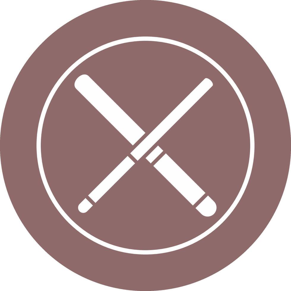 Pool Cue Vector Icon