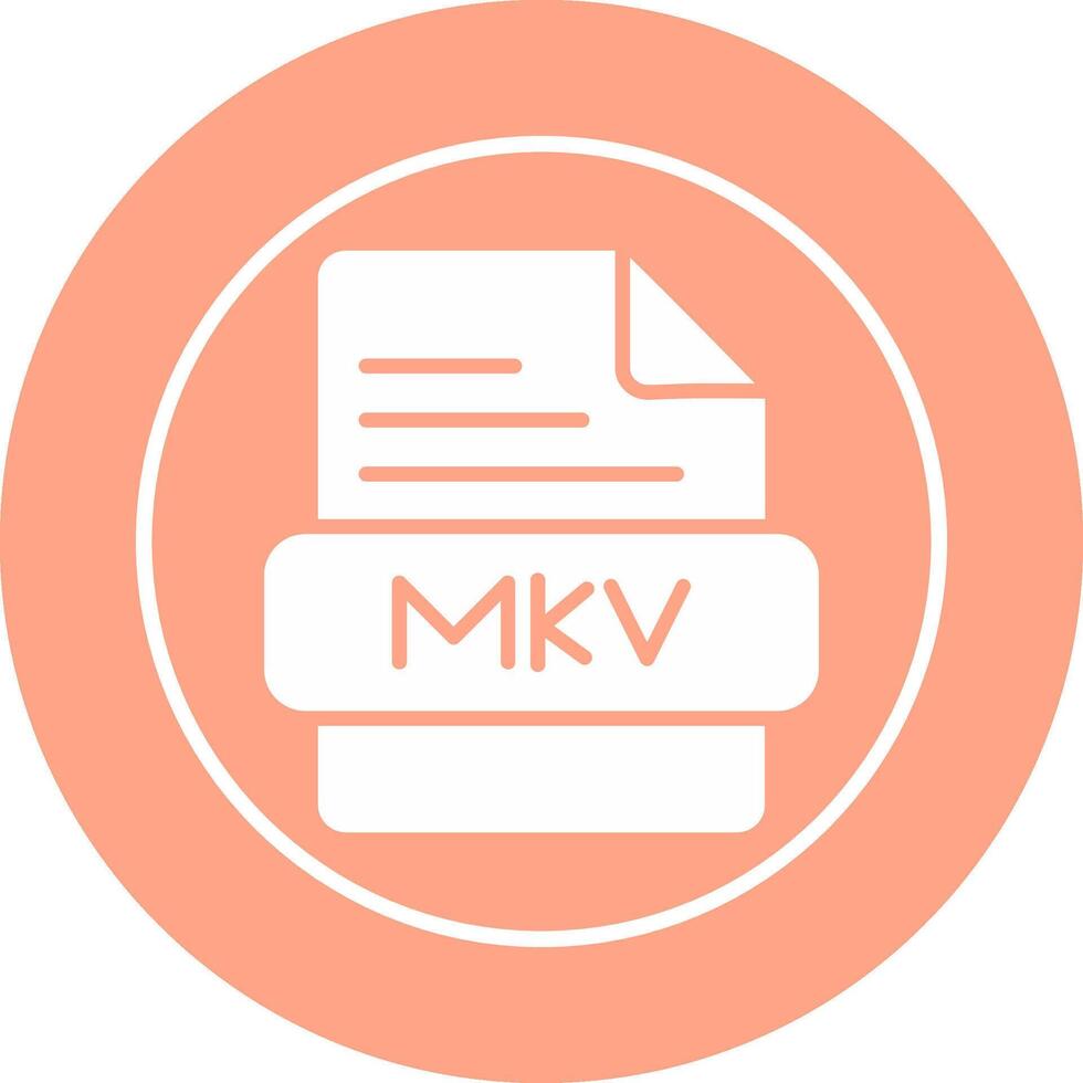 MKV Vector Icon