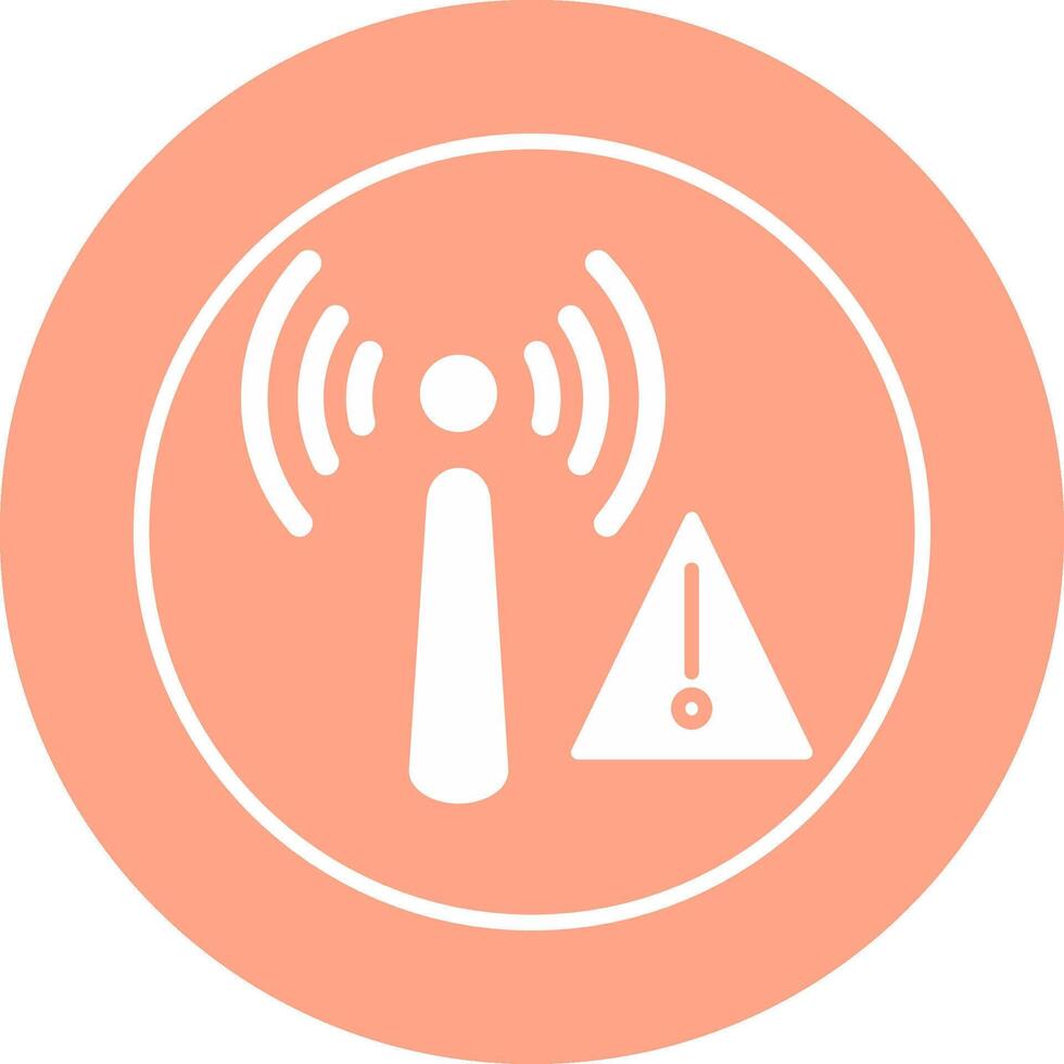 Non Ionizing Radiation Vector Icon