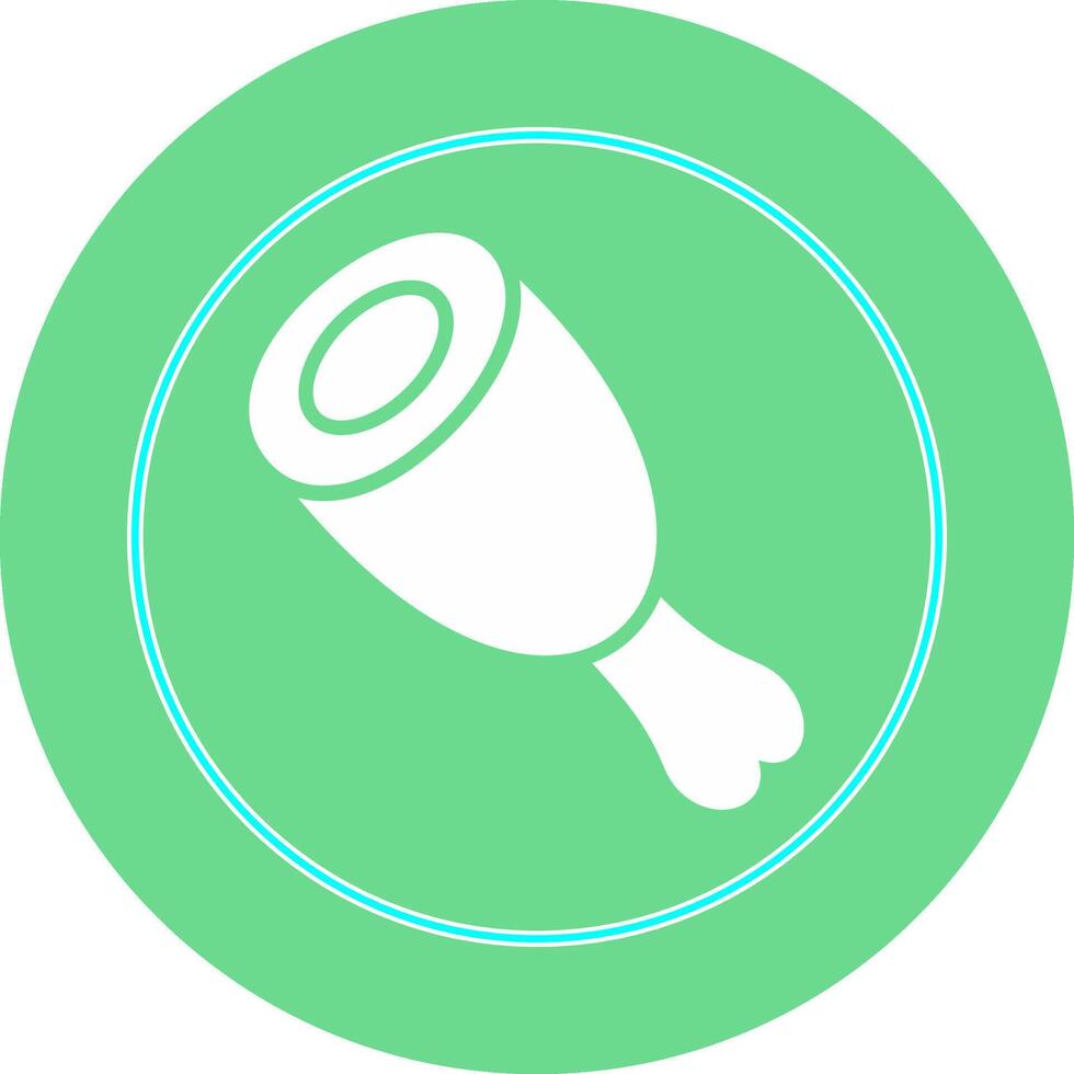 Cooked Ham Vector Icon