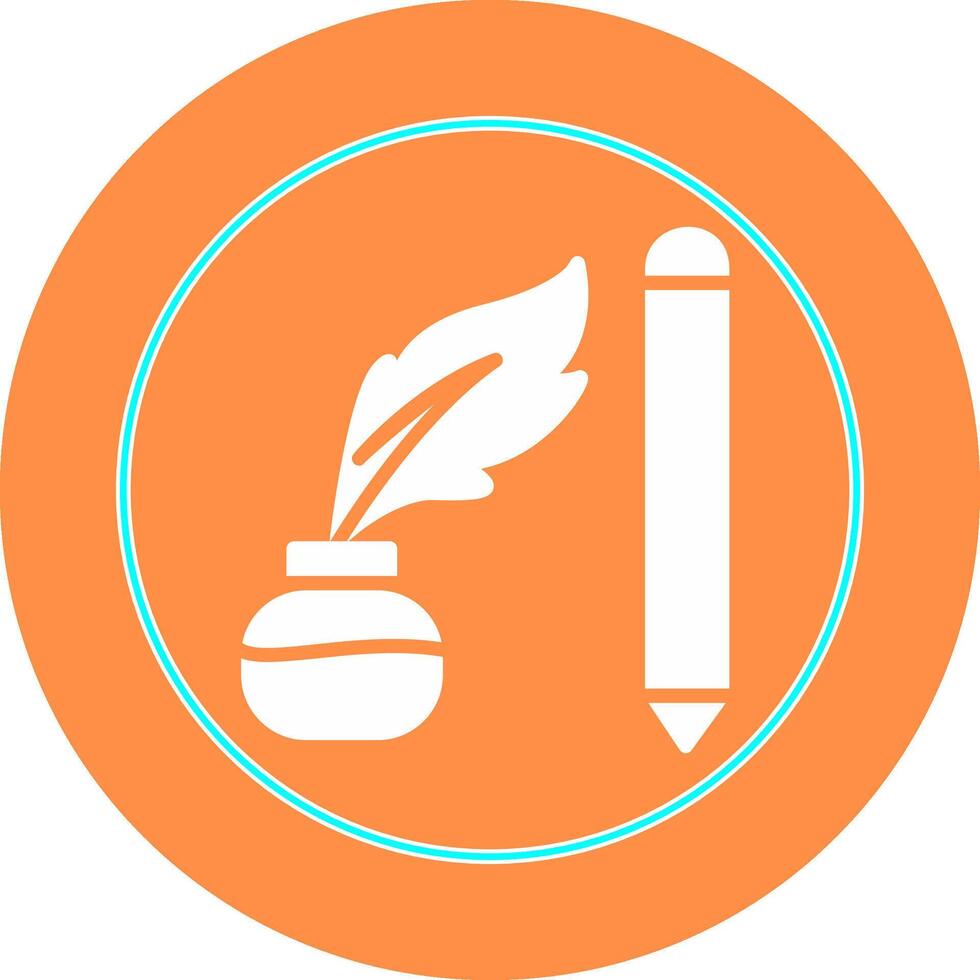 Writing Equipment Vector Icon