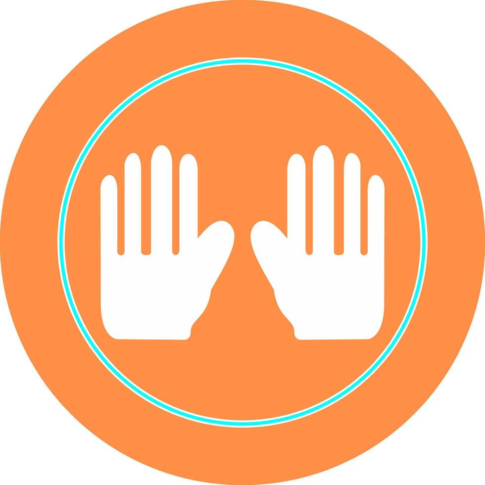 Gardening Gloves Vector Icon