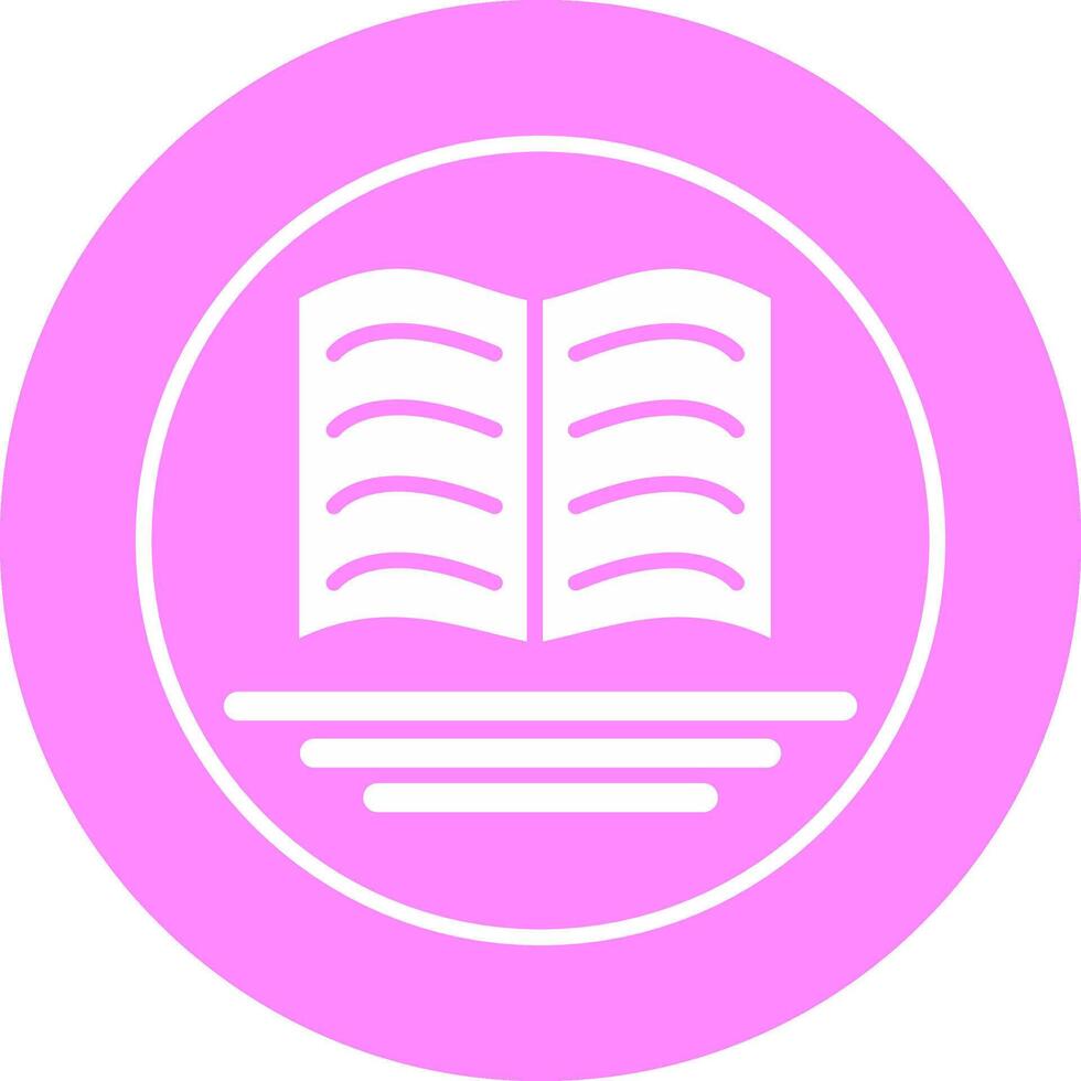 icono de vector de libro