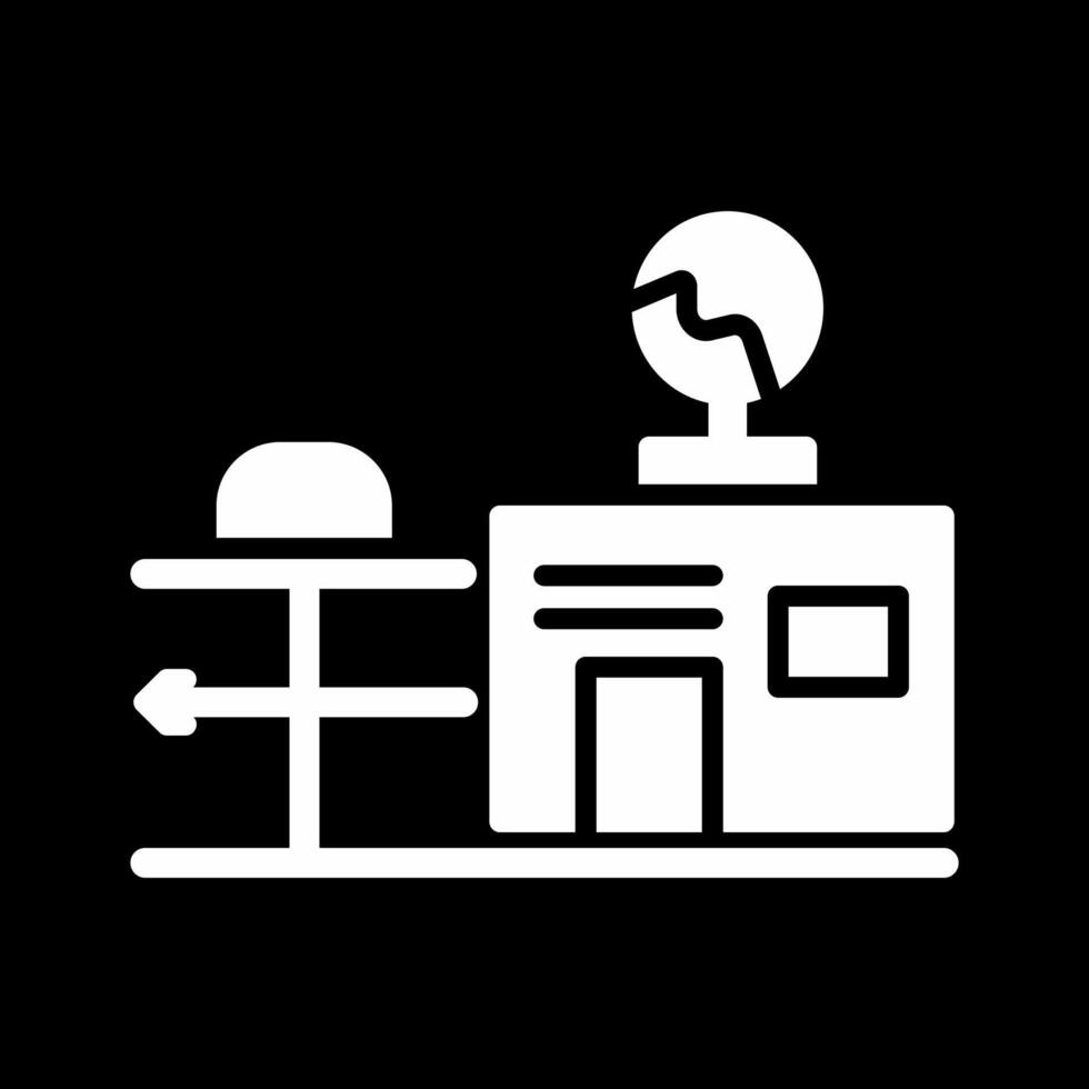 Weather Station Vector Icon