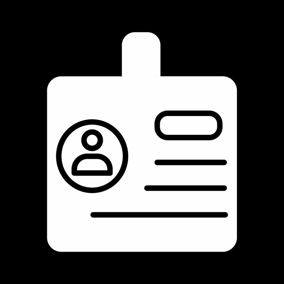 Identification Vector Icon