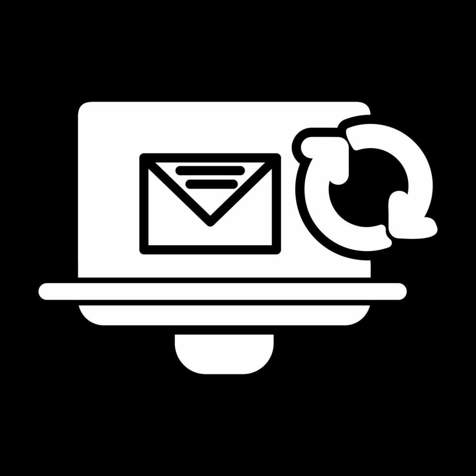 Refresh Mail Vector Icon