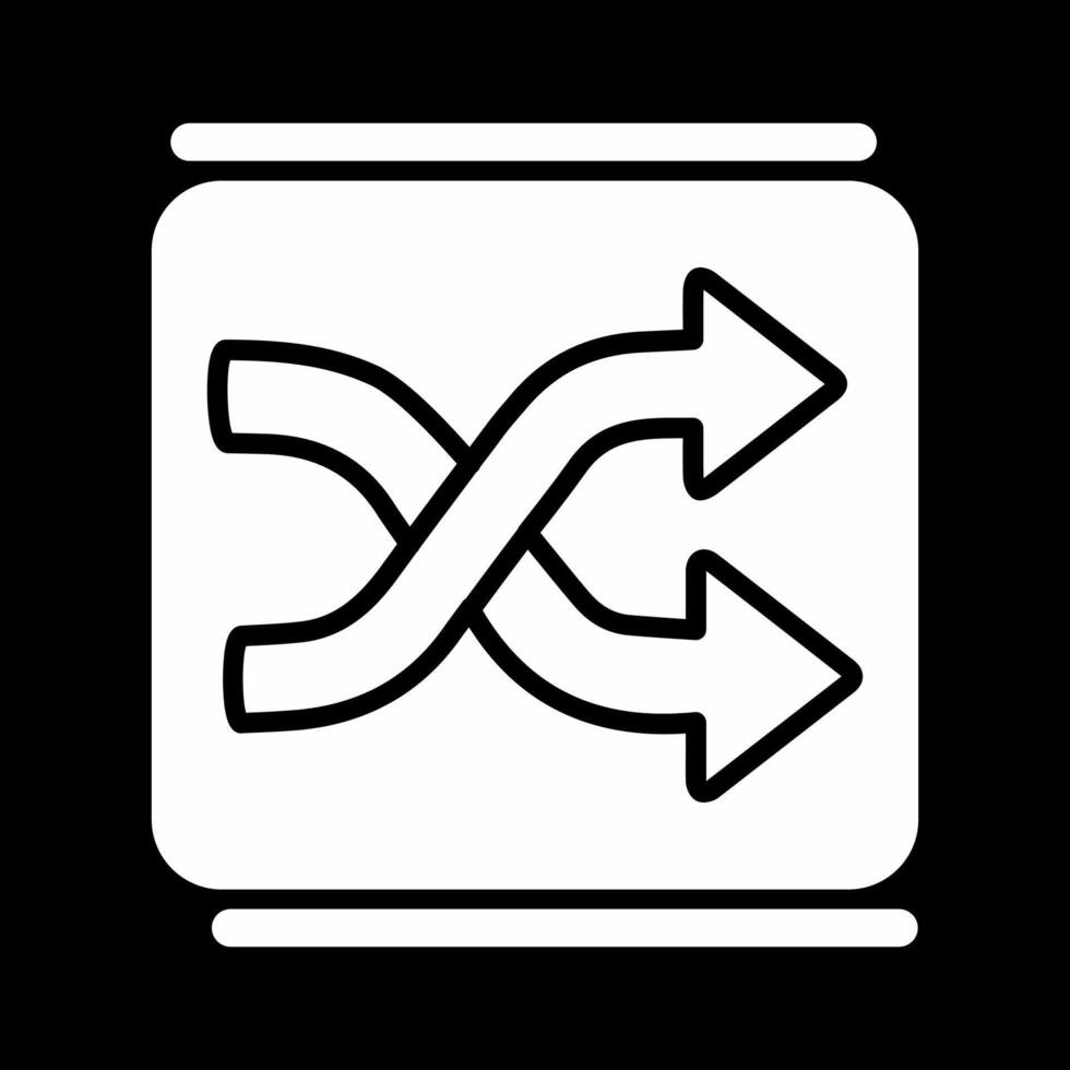 Shuffle Vector Icon