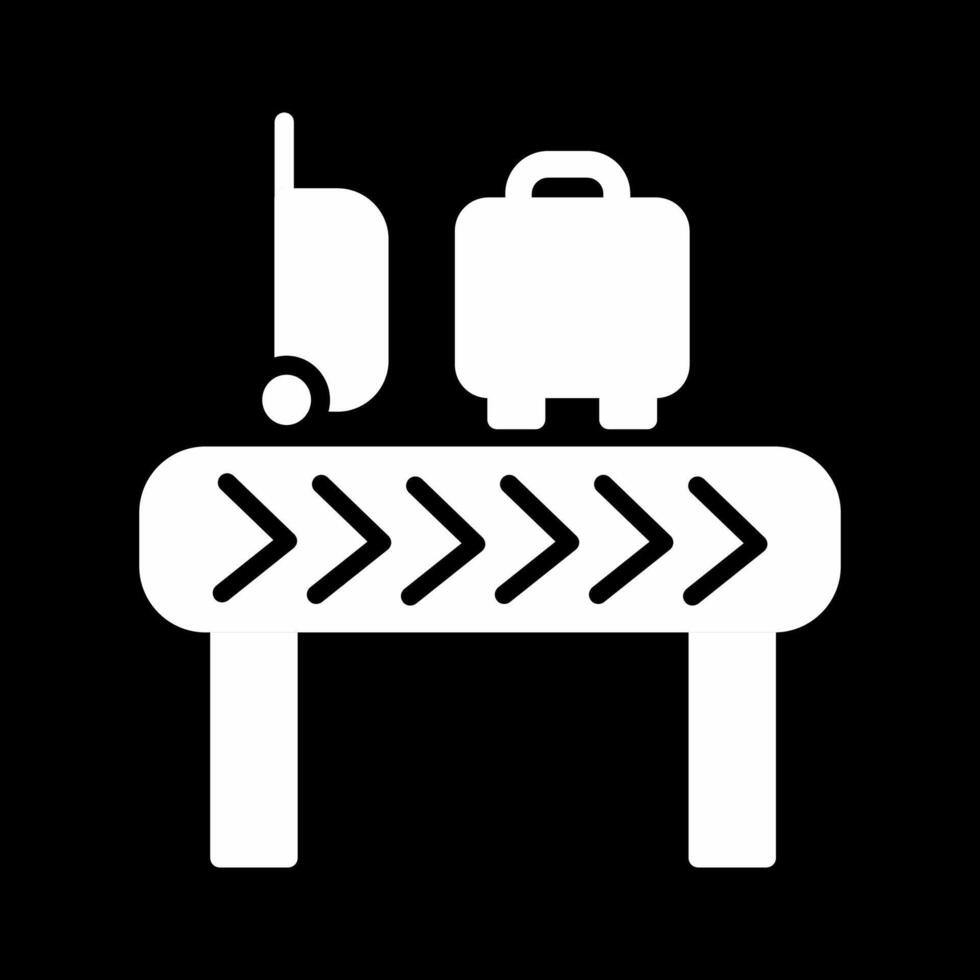Luggage Carousel Vector Icon