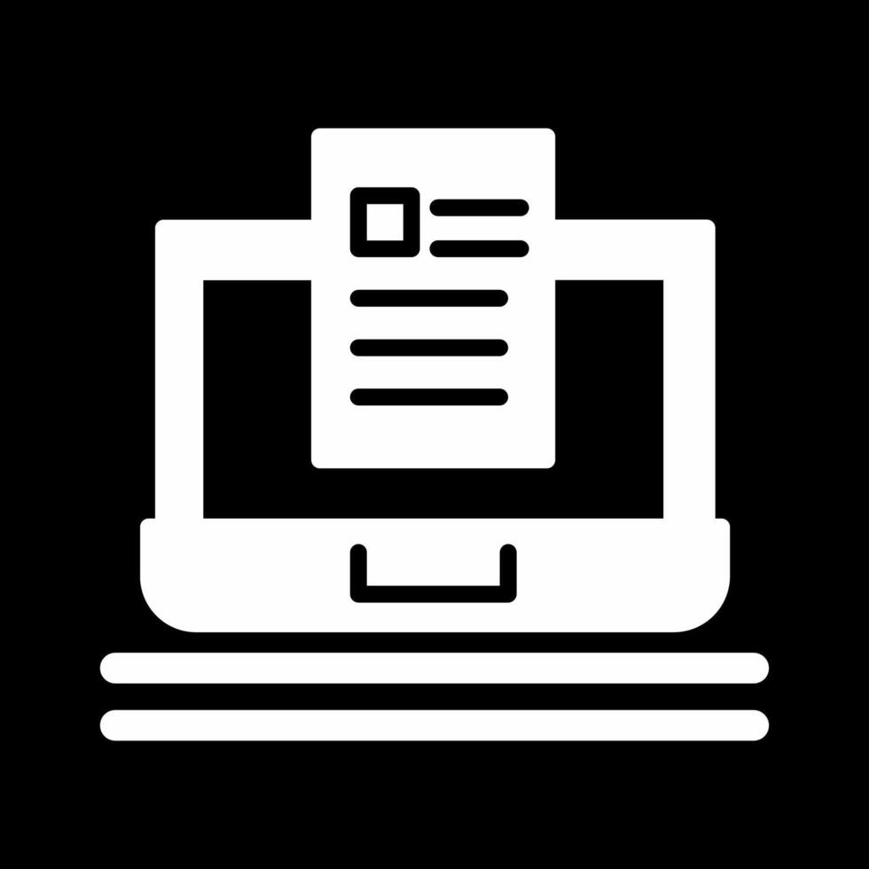 Blog Vector Icon