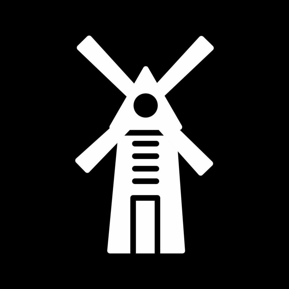 Windmill Vector Icon