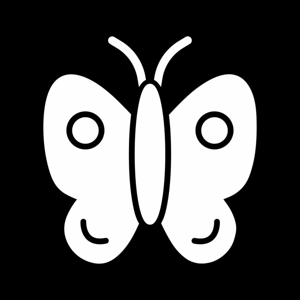 icono de vector de mariposa