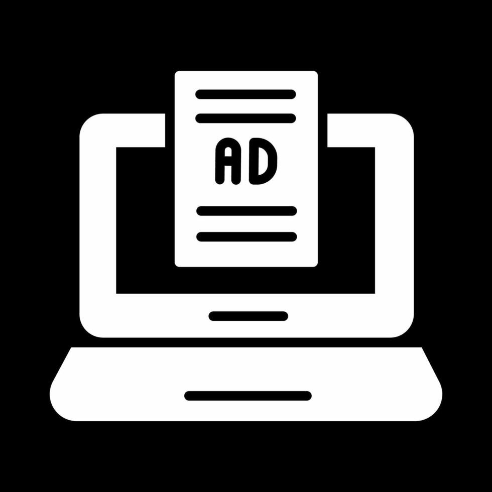 Internet Ads Vector Icon