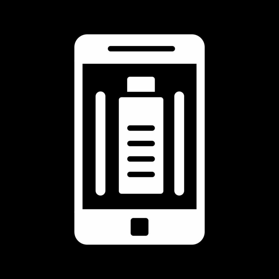 Mobile Battery Vector Icon