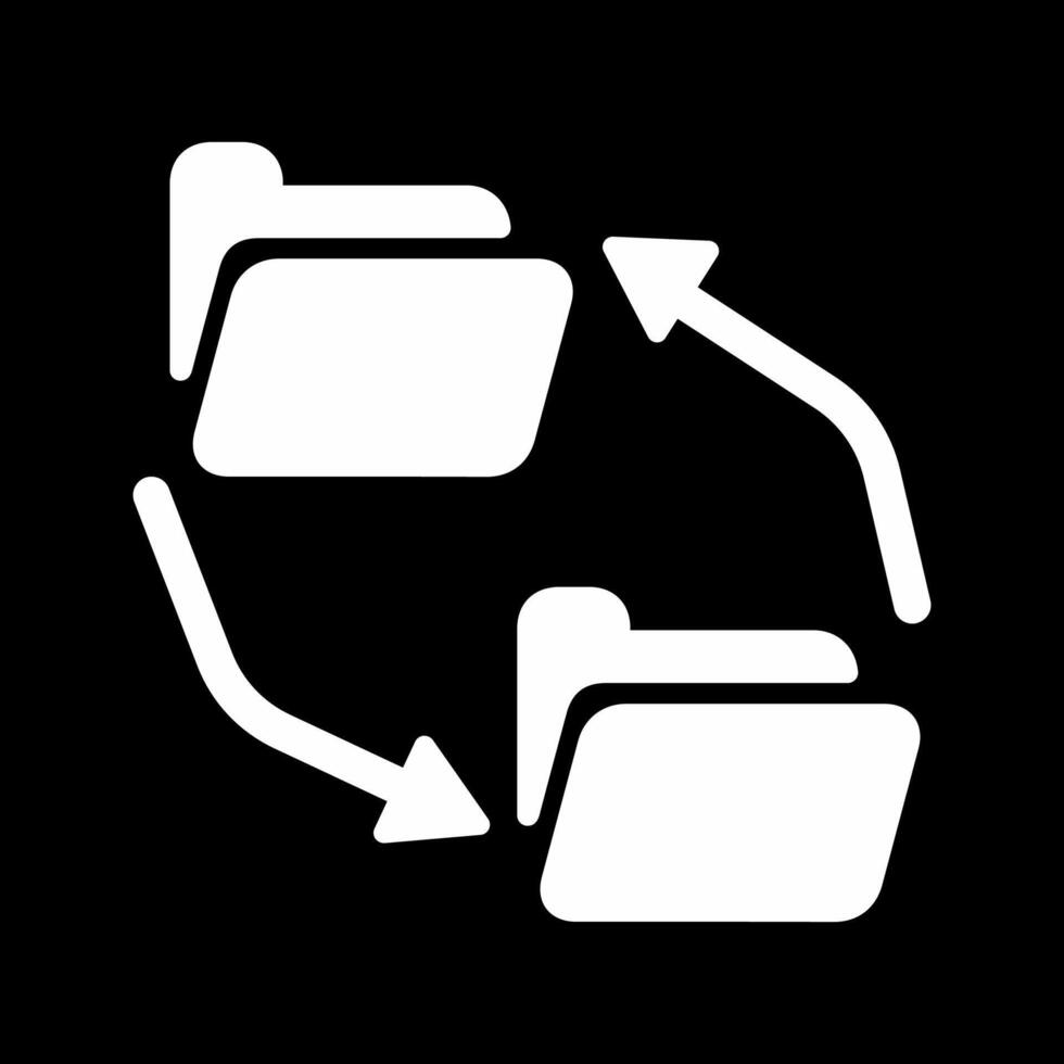 Data Exchange Vector Icon