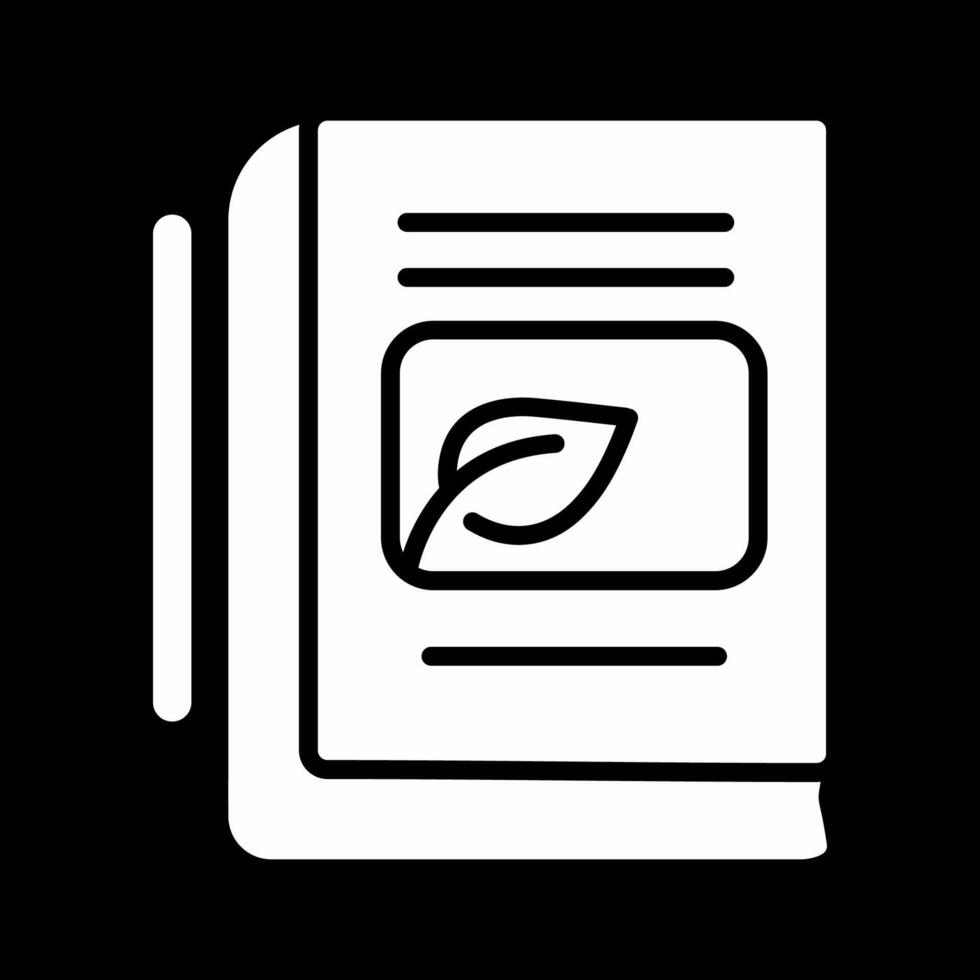 Ecology Book Vector Icon