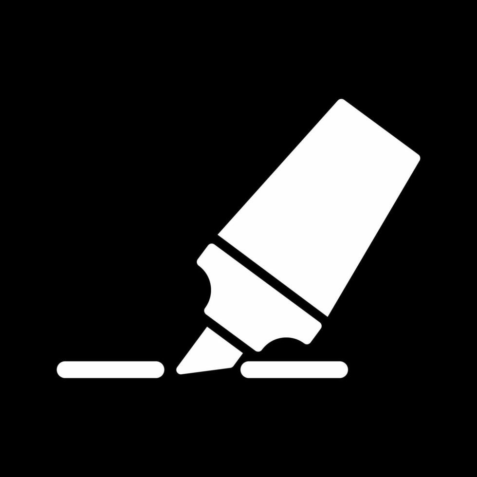 Highlights Marker Vector Icon