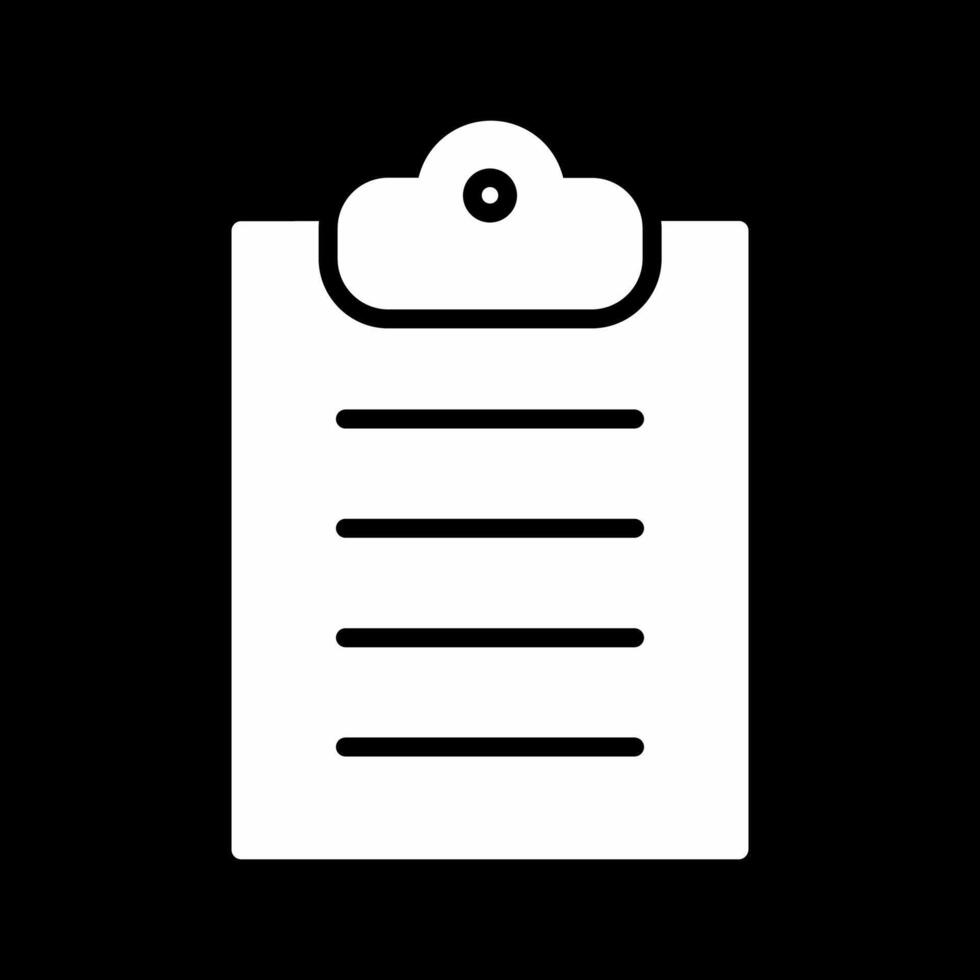 Clipboard Vector Icon