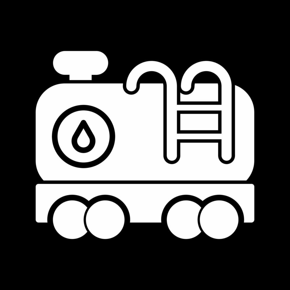 Tank Wagon Vector Icon