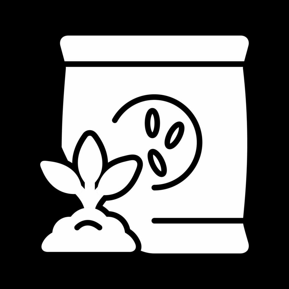 Fertilizer Bag Vector Icon