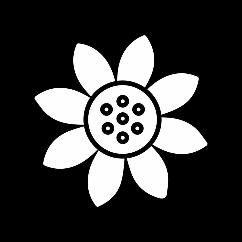 Sunflower Vector Icon