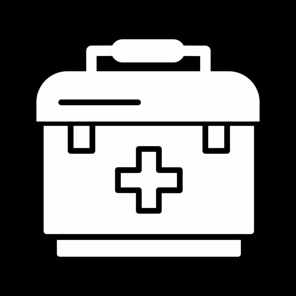 First Aid Bag Vector Icon