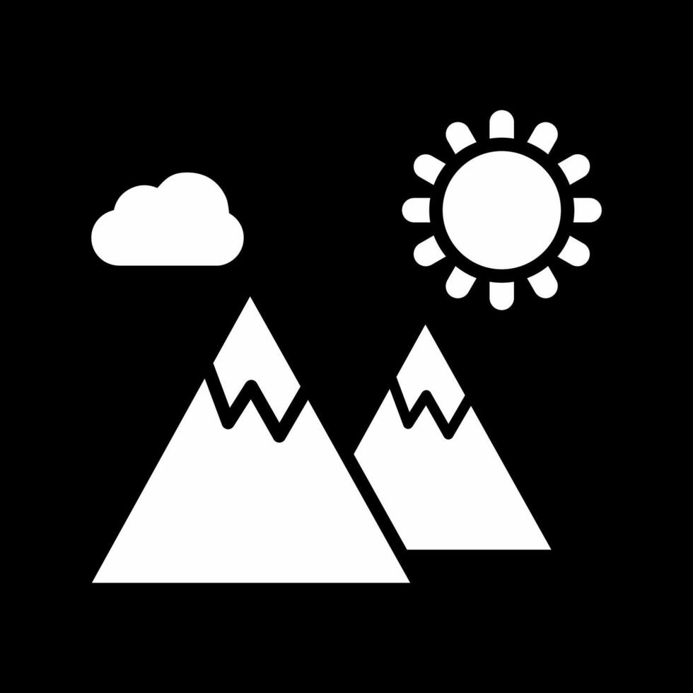 Mountain Vector Icon