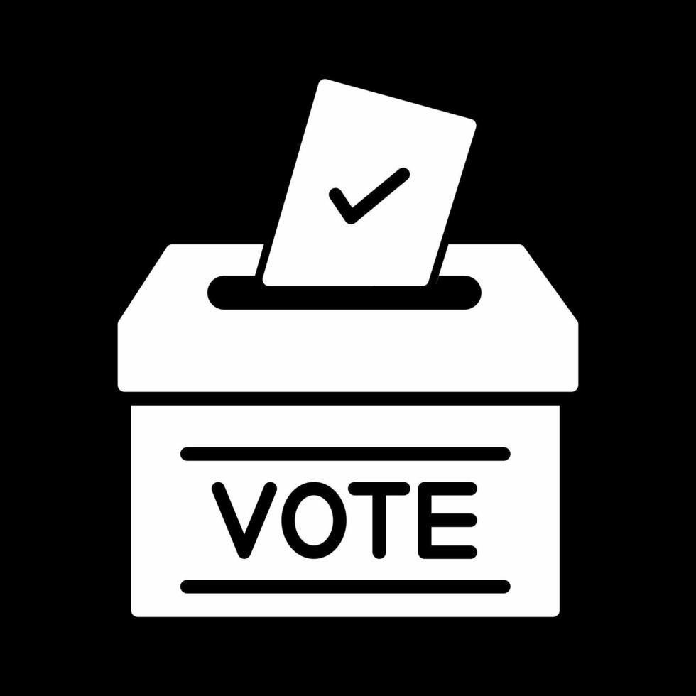 Ballot Vector Icon