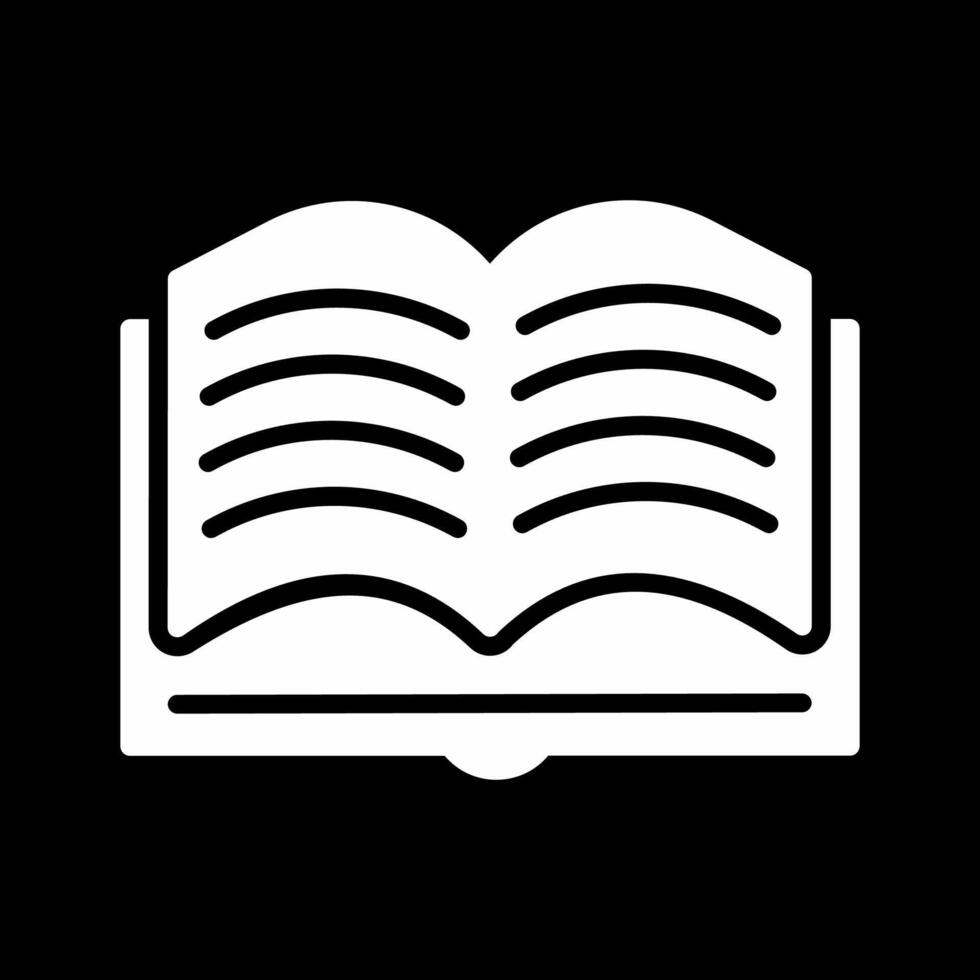 icono de vector de libros