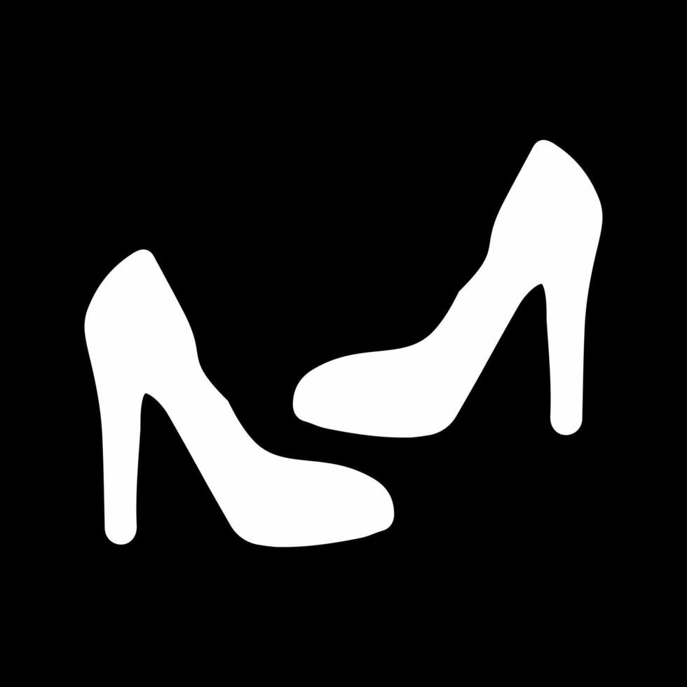 icono de vector de tacones