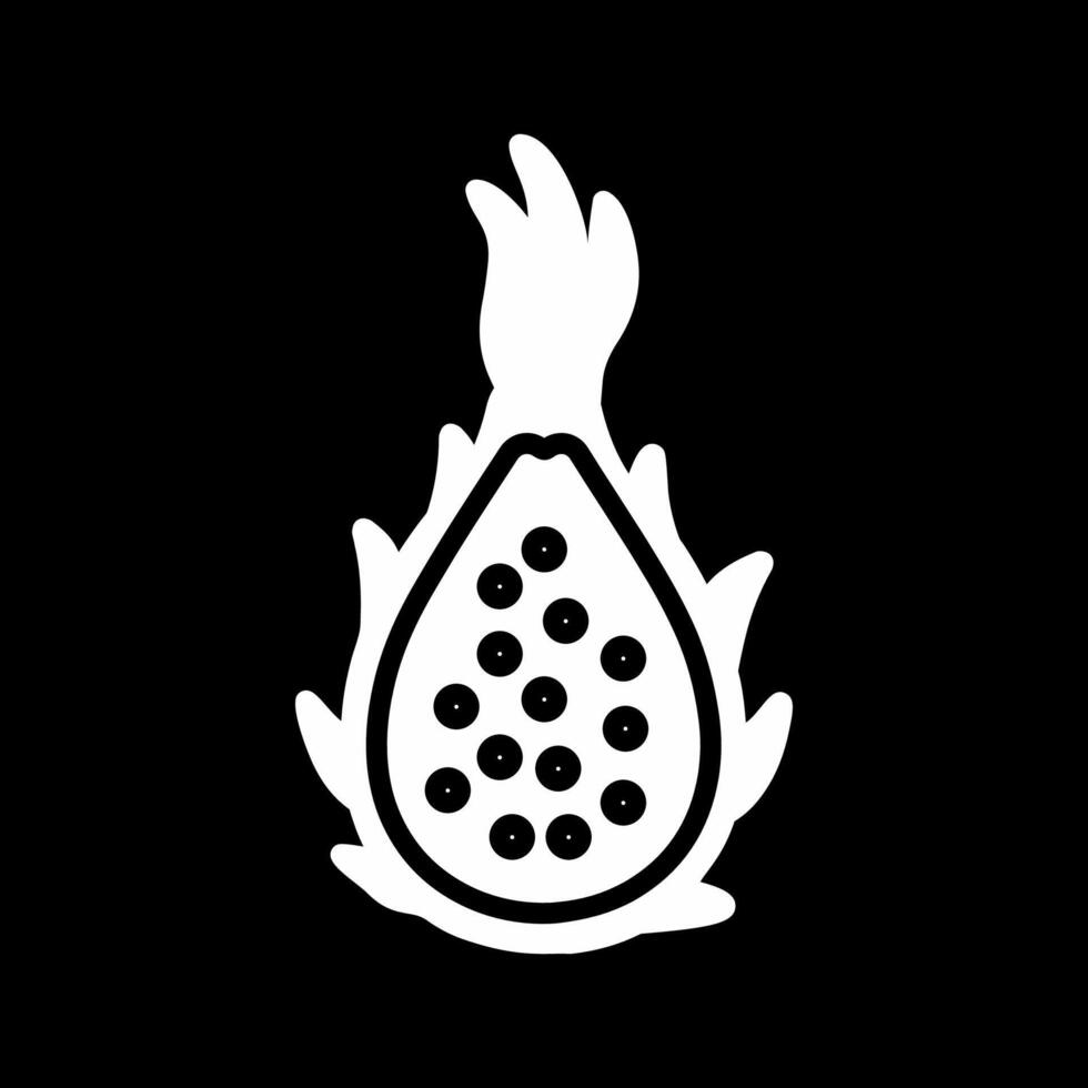 Dragon Fruit Vector Icon