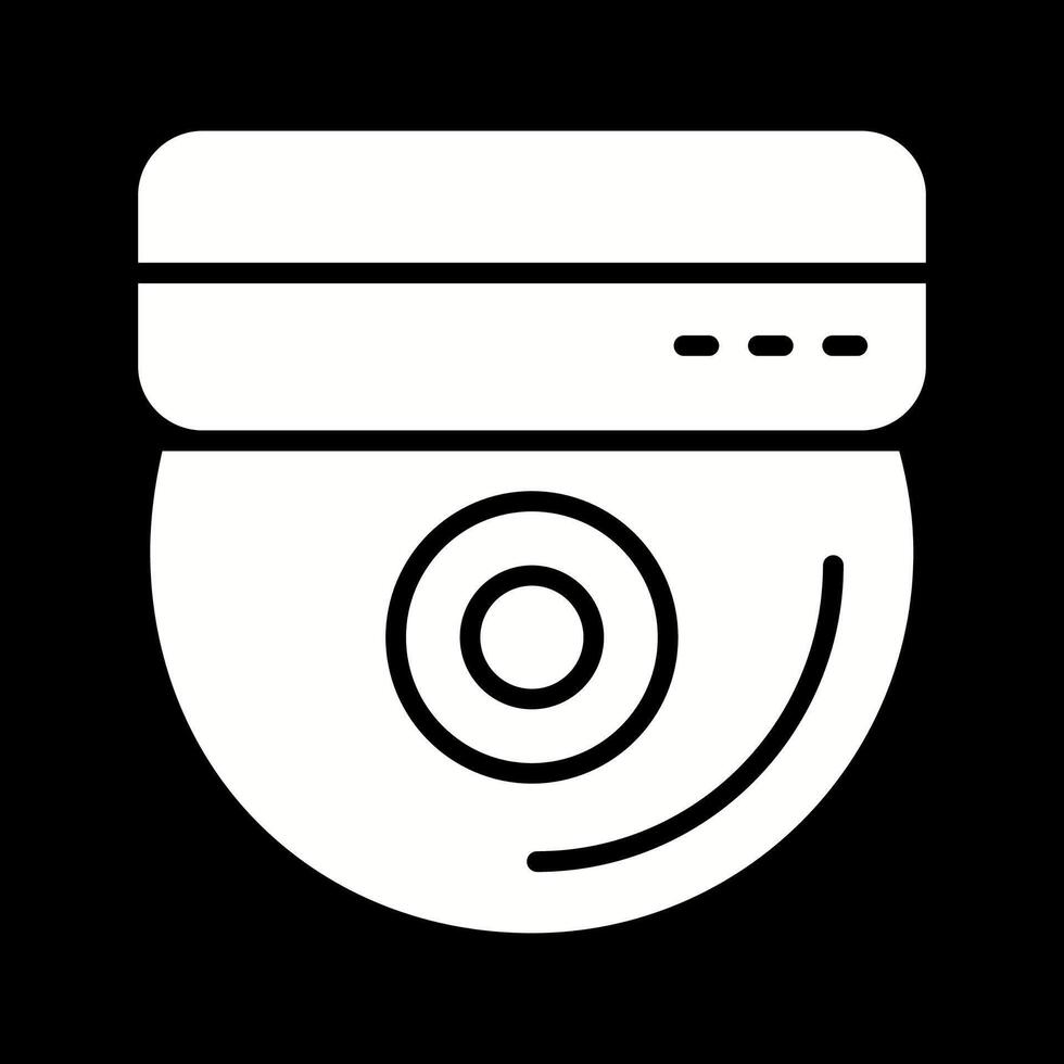 icono de vector de cámara cctv