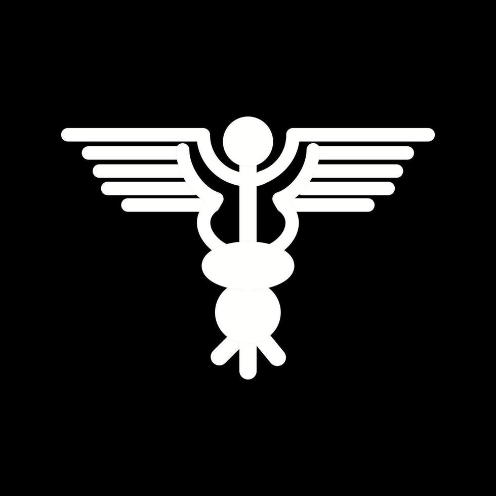 Caduceus Vector Icon