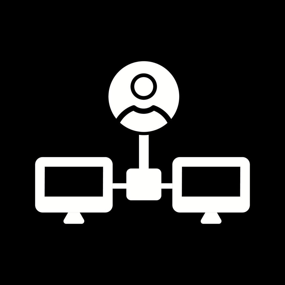 Company Network Vector Icon