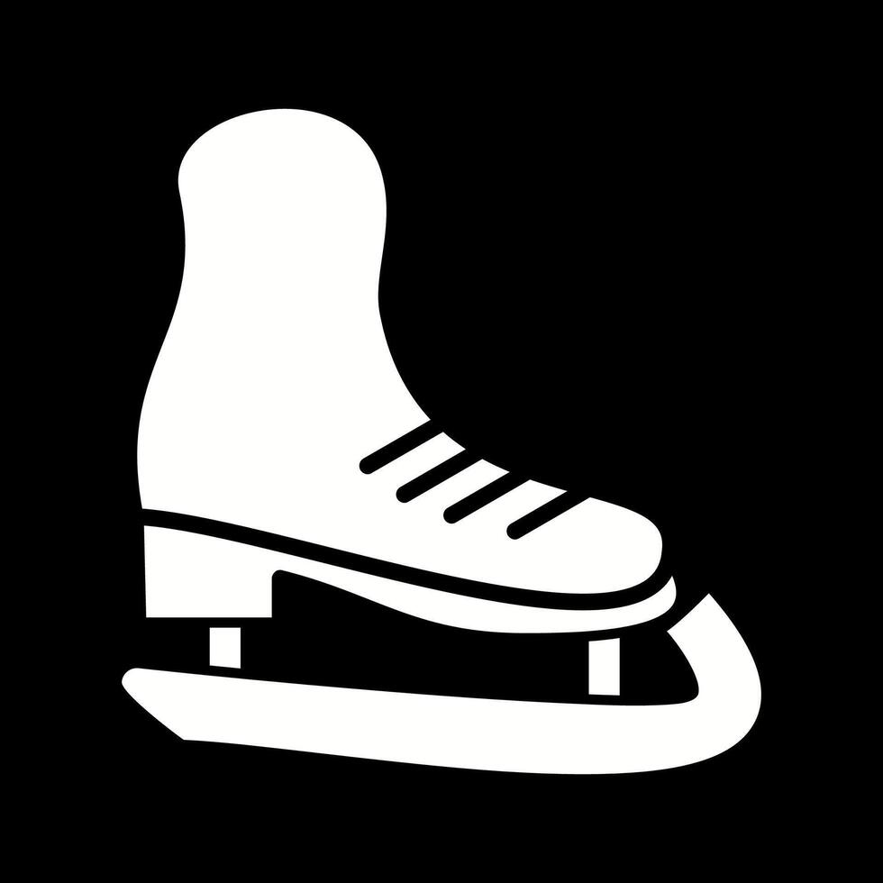 patines, vector, icono vector