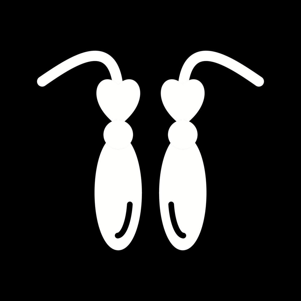 Earrings Vector Icon